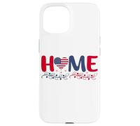 Sede della casa americana libera del 4 luglio America Daddy's Home Custodia per iPhone 15