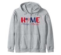 Sede della casa Americana Libera del 4 luglio America Daddy's Home Felpa con Cappuccio