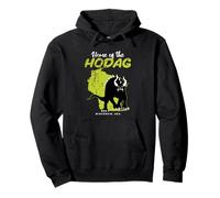 Sede dell'Hodag Wisconsin State American Cryptid Funny Felpa con Cappuccio