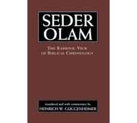 Seder Olam Rabbah Seder Olam (Copertina rigida)