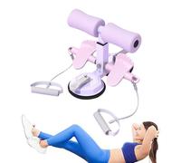 Sedersi bar, andare su trave poggiapiedi | Situp Bar con 2 Suction Cup | Strumento portatile regolabile in altezza con corda di trazione per allenamento AB, esercizio fisico, allenamento muscolare