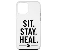 Sedersi, rimanere, guarire. Design comfort cane terapeutico Custodia per iPhone 12 mini