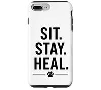 Sedersi, rimanere, guarire. Design comfort cane terapeutico Custodia per iPhone 7 Plus/8 Plus