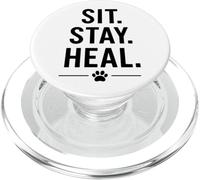 Sedersi, rimanere, guarire. Design comfort cane terapeutico PopSockets PopGrip per MagSafe