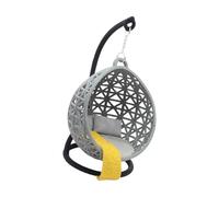 Sedia a cestino per case delle bambole da appendere mobili in miniatura, da | Sedia a cestino per case delle bambole altalena sospesa mobili in miniatura fingere di giocare hobby collezione oggetti di
