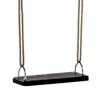 Sedia a dondolo 44,8 x 2,6 x 17,8 cm (larghezza x altezza x profondità) con corda regolabile, altalena per bambini da appendere per esterni e interni, per bambini dai 3 ai 15 anni, portata fino a 70