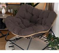 Sedia a dondolo da esterno, sedia a dondolo a forma di uovo da patio, sedia Papasan for interni, poltrona in vimini in rattan, sedia reale moderna for camera da letto, soggiorno, portico, giardino, pr