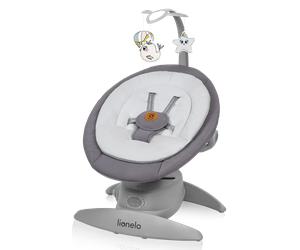 Sedia a dondolo elettrica per bambini Mell con melodie fino a 9 kg