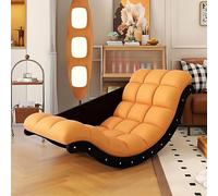 Sedia a dondolo oversize con schienale alto e cuscino in poliuretano per una comoda allattamento e relax nella cameretta dei bambini