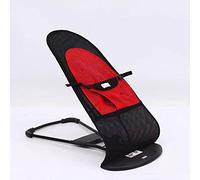 Sedia a Dondolo per Cani e Gatti, Letto Giocattolo Portatile, Sedia a Dondolo, Sonno assistito, Tre Livelli di Altezza Regolabili, Adatto per Animali Domestici, Gatti, Cani,Rosso