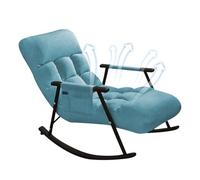 Sedia a dondolo rilassante, moderna, design moderno aliante per asilo, interni esterni, mobili per la casa, camera da