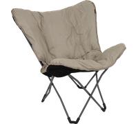 Sedia a farfalla bo-camp redbrigde l urban outdoor acciaio beige