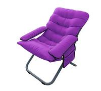 Sedia a gravità zero, poltrone regolabile, poltrona pieghevole, sedia a pisolino per il tempo libero per la casa sedia esterna portatile con tampone di cotone e borsa e ottomana, per il balcone della