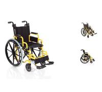 Sedia a Rotelle bambini Carrozzina pediatrica Pieghevole per Bambini Ardea Kiddy