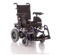 Sedia a Rotelle Carrozzina elettrica multifunzione con seduta e schienale inclin