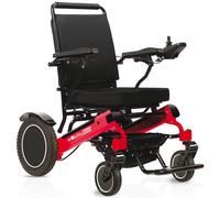 Sedia a Rotelle Carrozzina Elettrica Pieghevole in Alluminio 64 x 36 x 77 cm