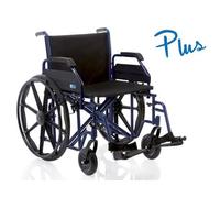 Sedia a Rotelle Carrozzina Pieghevole -DUAL GO- 38 CM Art. CP205-38