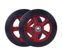 Sedia a rotelle, Confezione da 2 ruote girevoli di ricambio in gomma piena di diverse dimensioni for carrelli e mobili.(6in(20mm/0.79in))