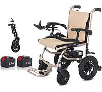 Sedia A Rotelle Elettrica Adulti Leggera Pieghevole Intelligente 14 Kg, Alimentazione Disabili Joystick Elettrica Impieghi Gravos Doppia Funzione, Alimentazione Elettrica O Sedia Rotelle Manuale