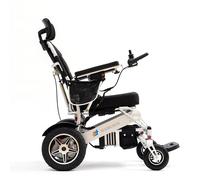 Sedia A Rotelle Elettrica Leggera Pieghevole Manuale Con Telecomando