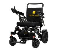 Sedia A Rotelle Elettrica Pieghevole E Leggera Da Viaggio