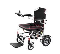 Sedia A Rotelle Elettrica Pieghevole E Leggera Per Anziani E Disabili, Scooter Da Viaggio A Quattro Ruote Per Aerei, Uso Interno Ed Esterno 6A