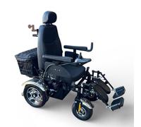 Sedia a rotelle elettrica pieghevole leggera 40Ah 2x350W 30km