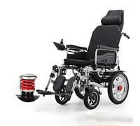 Sedia a rotelle elettrica, Sedia a rotelle elettrica Pieghevole per Tutti i Terreni per Anziani - Motore da 500 W Senza Manutenzione con Joystick antiribaltamento a 360° per la Mob
