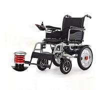Sedia a rotelle elettrica, Sedia a rotelle elettrica Pieghevole per Tutti i Terreni per Anziani - Motore da 500 W Senza Manutenzione con Joystick antiribaltamento a 360° per la Mob