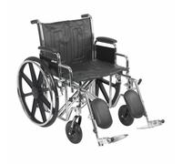 Sedia a Rotelle McKesson Doppio Asse Scrivania Lunghezza Braccio Imbottito; R '