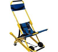 Sedia a rotelle Mobile Comoda per Esterni, Portatile, Pieghevole, con 4 Ruote, Scala con Fibbie a sgancio rapido, barella, deambulatore Medico, Sedia per Scale, Ambulanza, evacuazione