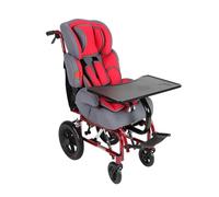 Sedia a rotelle per bambini, leggera, in alluminio, completamente reclinabile, pieghevole, per supporto alla mobilità, adatta a bambini dai 5 ai 13 anni, ideale per persone con paralisi cerebrale.