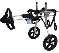 Sedia A Rotelle per Cani A 2 Ruote per Le Gambe Posteriori Sedia A Rotelle Regolabile in Lega di Alluminio per 33 Libbre O più Riabilitazione delle Zampe Posteriori per Disabi, XXXL for 50 or More kg