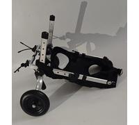 Sedia a rotelle per cani di piccola e media taglia per bulldog francese Corgi, passeggino per cani disabili/feriti, carrello per cani anziani, camminatore assistito animali