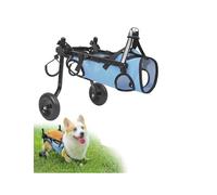 Sedia a rotelle per cani disabili, carrello di supporto per gambe posteriori, passeggino regolabile per assistenza alla mobilità, ideale per piccoli B con mobilità ridotta