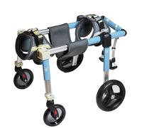 Sedia a rotelle per cani disabili, carrello regolabile per cani, gatti e conigli di piccole e grandi dimensioni, deambulatore di recupero per una migliore mobilità