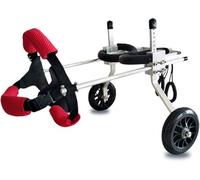 Sedia a rotelle per cani e gatti disabili, protesi assistita della gamba posteriore per cani e cuccioli di piccola taglia, aiuto per la mobilità degli animali domestici