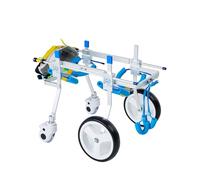 Sedia a rotelle per cani paralizzati - Carrello di supporto regolabile a 4 ruote per cani disabili per migliorare la qualità della vita e dell'esercizio fisico