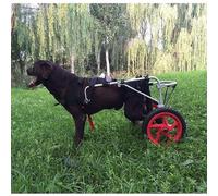 Sedia a rotelle per cani,sedia a rotelle per cani,dispositivo di assistenza per la riabilitazione delle zampe posteriori,per cani anziani,disabili,feriti,artritici,fragili,animali domestici
