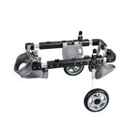 Sedia a rotelle per cani, supporto regolabile per la mobilità con supporto traspirante, fibbia staccabile e strisce riflettenti, include corda di traino per una maggiore sicurezza e comfort