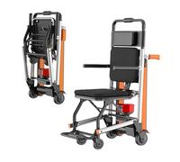 Sedia A Rotelle Per Salire Le Scale Per Adulti, Montascale Per Anziani, Montascale, Carico Sicuro 150 Kg/330 Libbre, Alluminio Resistente, Per Pazienti Anziani Disabili 8A