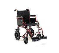 Sedia a rotelle pieghevole in acciaio - Ksp Italia