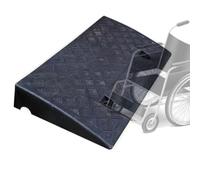 Sedia a rotelle Portatile Antiscivolo - cordolo in plastica, Adatto per Scooter elettrici per la Mobilità e gradini, Rialzo da 5 Pollici, Adatto per Passi carrai e stazioni di Servizio.