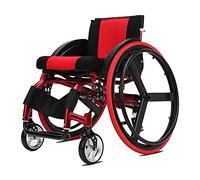 Sedia A Rotelle Portatile For Lo Sport E Il Tempo Libero, Sedia A Rotelle Manuale Autospinta, Sedia A Rotelle In Alluminio Pieghevoli For Tutti I Terreni Con Ruote Grandi Super Leggere