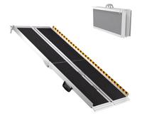 Sedia a rotelle portatile p antiscivolo 1,5 m Handicap accessibile p per scale e cordoli supporta 300 kg ideale per Did Safe & li