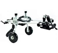 Sedia a rotelle regolabile per animali domestici Kit carrello per sedia a rotelle per cani medici a 4 ruote per gattino con gamba di cane portatori di handicap Bomei Walker Sedia a rotelle per animal