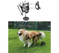 Sedia a rotelle regolabile per cani, carrello di supporto per la mobilità dei cani disabili, migliora la camminata e la mobilità per Bs di medie e grandi dimensioni, perfetto per la riabilitazione