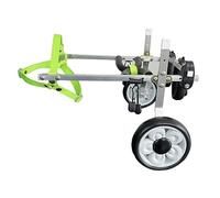 Sedia a rotelle Regolabile per Cani con disabilità alle Zampe Posteriori - Ausilio per la Mobilità Canina Leggero e Facile da Montare per Cani e Gatti - Migliora la Mobilità e la qualità del