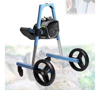 Sedia a rotelle regolabile per cani di taglia piccola, media e grande, supporto leggero per gambe anteriori, aiuto per la mobilità per passeggiate e recupero, passeggino per cani per animali disabili