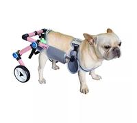 Sedia a rotelle Regolabile per Cani e Sedia a rotelle Pieghevole per Gatti per Cani disabili di Piccola e Grande Taglia (L) - Migliora la Mobilità e Il Comfort del Tuo Animale Domestico